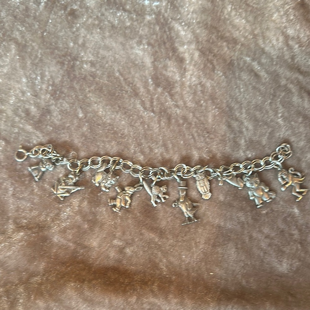 Silver Charm Bracelet
